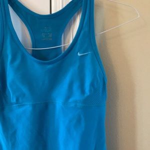 Blue Nike top